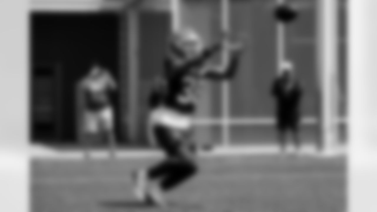 Wide receiver Jaelen Gill (38) during the second day of mandatory minicamp at CrossCountry Mortgage Campus on June 11, 2025.