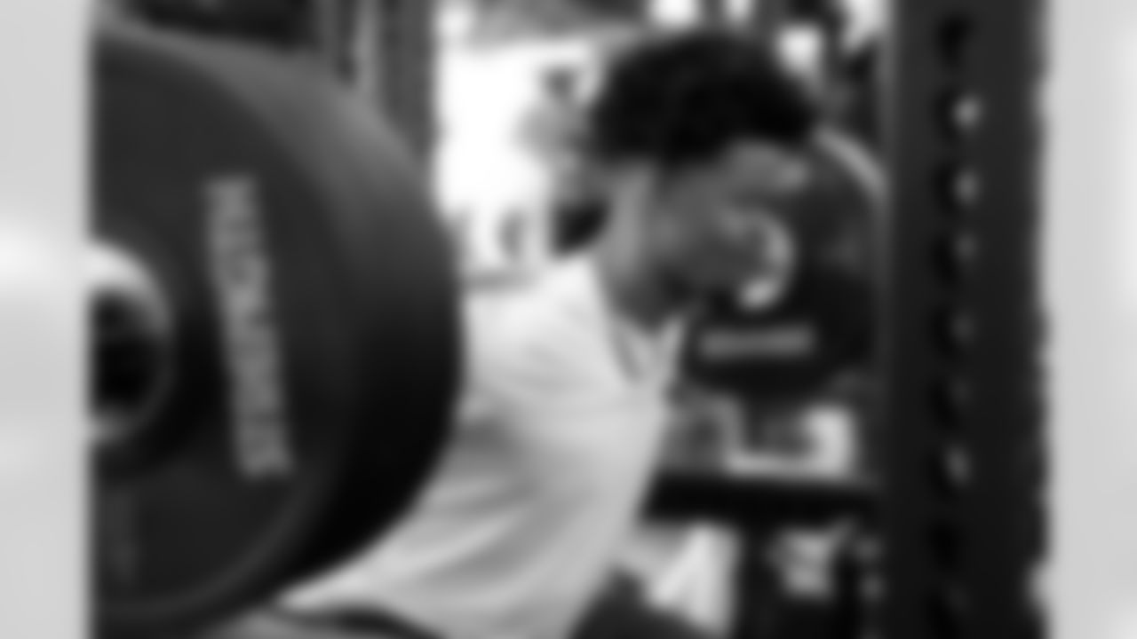 Cornerback Greg Newsome II (0) during a workout in Phase II of the offseason at CrossCountry Mortgage Campus on May 6, 2025.