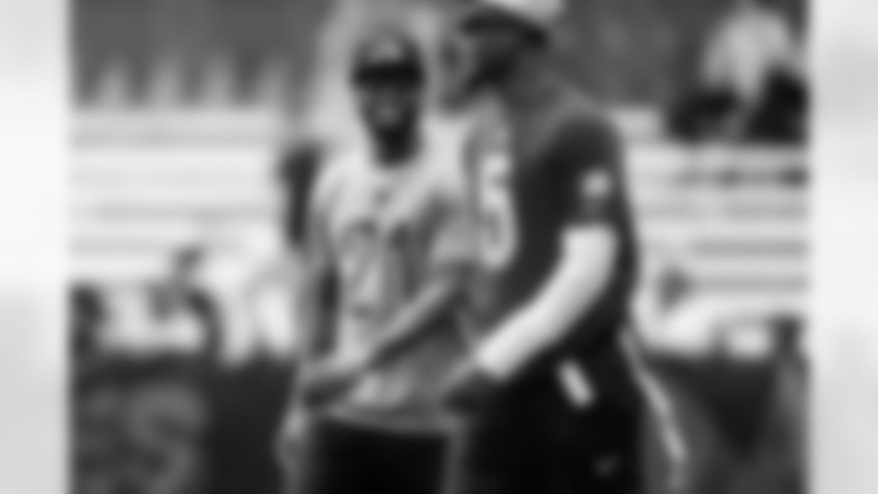 Cornerback Denzel Ward (21) during the first AFC Pro Bowl Practice at the Moscone Center in San Francisco on February 1, 2026.