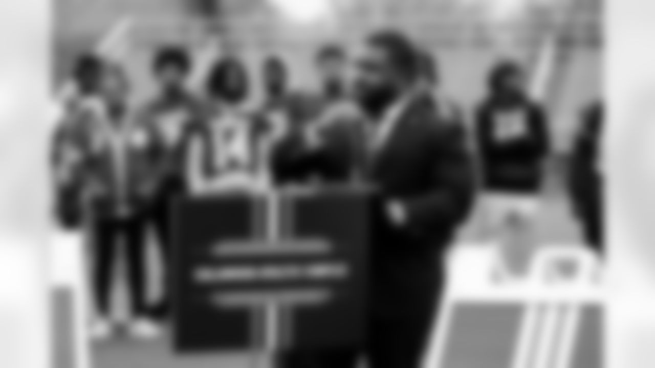 Collinwood's Field Project Groundbreaking Ceremony at Collinwood Athletic Complex on May 1, 2025.