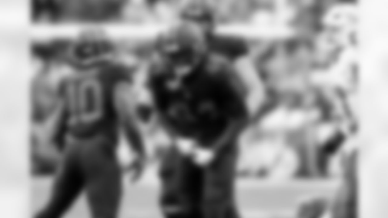 Tight end Harold Fannin Jr. (44) during a NFL football game between the Miami Dolphins and Cleveland Browns on October 19, 2025 at Huntington Bank Field. The Browns won 31-6.