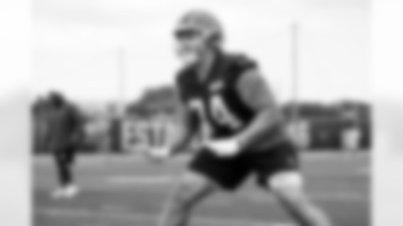 Offensive guard Teven Jenkins (74) during the first day of mandatory minicamp at CrossCountry Mortgage Campus on June 10, 2025.