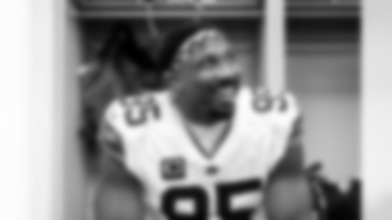 Defensive end Myles Garrett (95) after a NFL football game between the Cleveland Browns and Cincinnati Bengals on January 4, 2026 at Paycor Stadium. The Browns won 20-18.