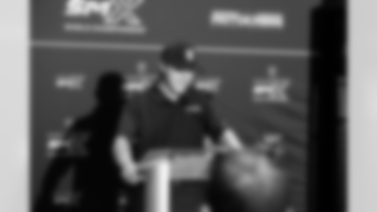 The Monster Energy Supercross event announcement press conference in the TCP Club of Huntington Bank Field on September 30, 2025.