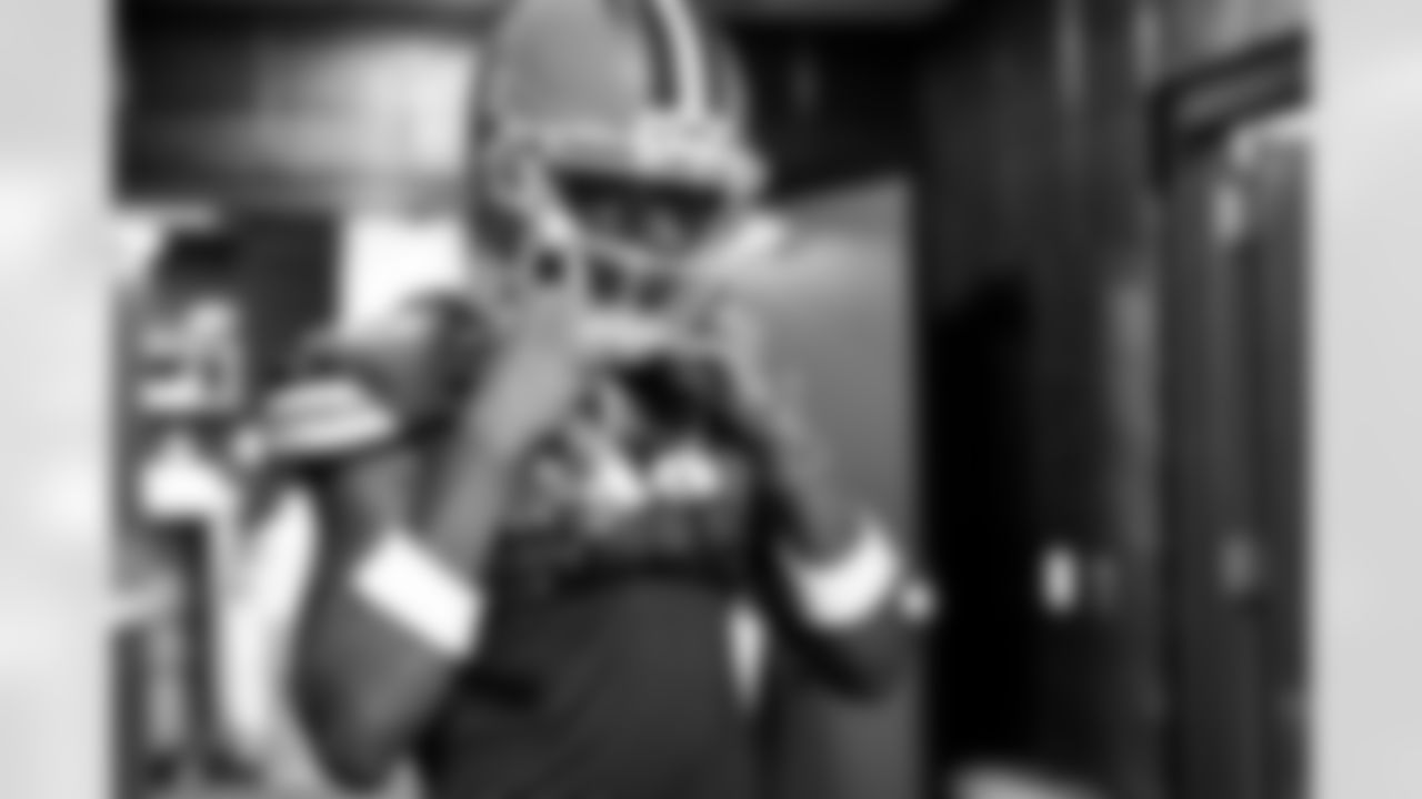 Wide receiver Jamari Thrash (80) before a preseason NFL football game between the Cleveland Browns and Philadelphia Eagles on August 16, 2025 at Lincoln Financial Field.