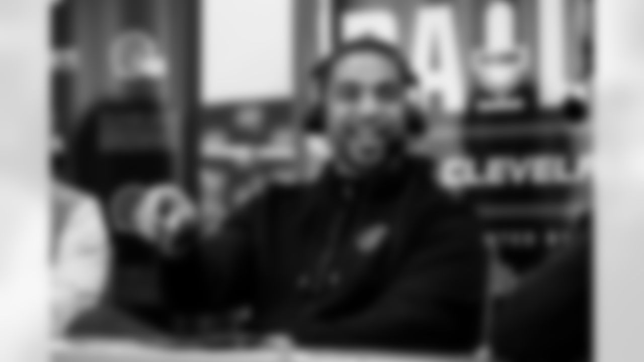 Assistant General Manager & Vice President of Player Personnel Glenn Cook on Cleveland Browns Daily on location at the 2026 NFL Combine on February 25, 2026 in Indianapolis, Indiana.