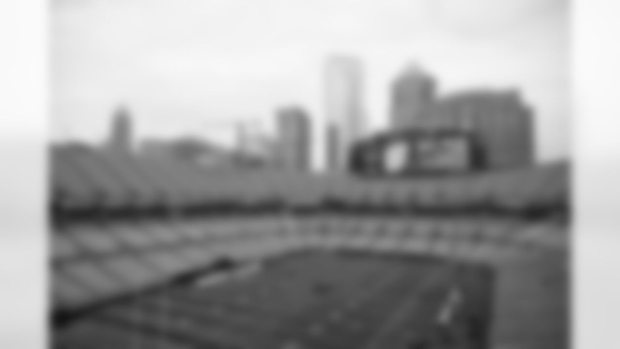 The stadium before a preseason NFL football game between the Cleveland Browns and Carolina Panthers on August 8, 2025 at Bank of America Stadium.