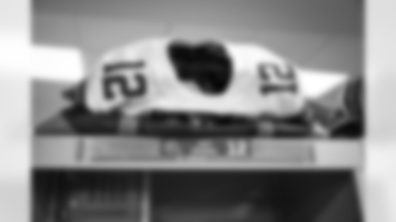 The locker room before a NFL football game between the Cleveland Browns and Cincinnati Bengals on January 7, 2024 at Paycor Stadium.
