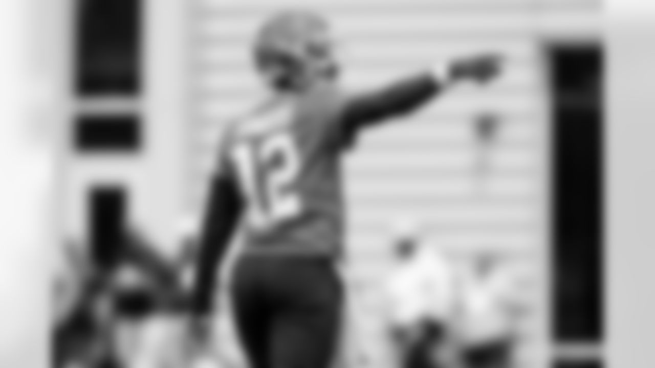 Quarterback Shedeur Sanders (12) during the first day of mandatory minicamp at CrossCountry Mortgage Campus on June 10, 2025.