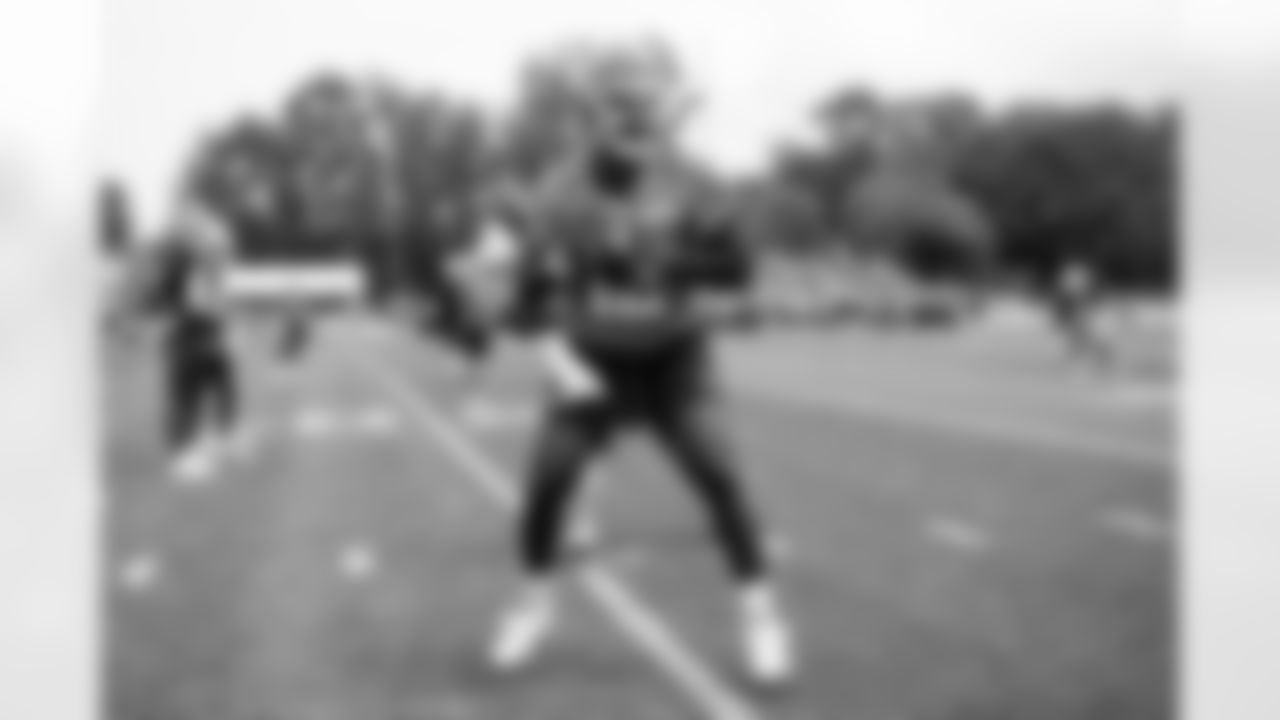 Quarterback Shedeur Sanders (12) during Day 3 of Training Camp at CrossCountry Mortgage Campus on July 25, 2025.