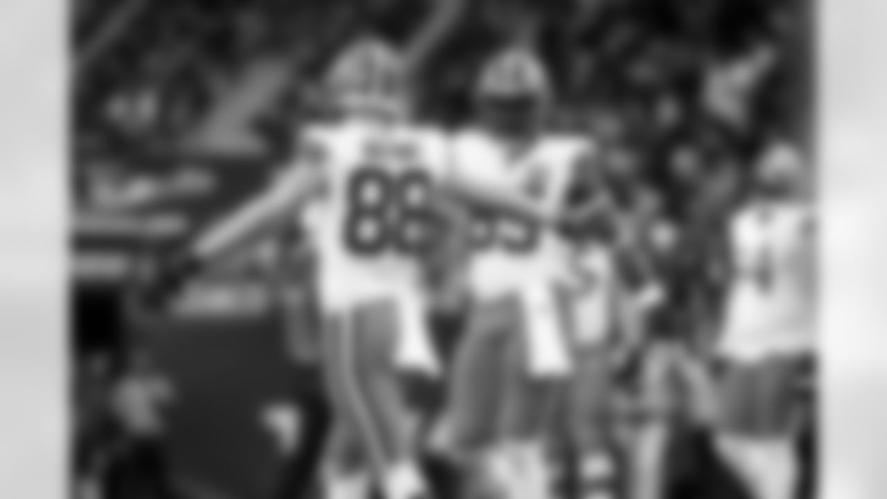 Tight end David Njoku (85) during a NFL Wild Card playoff football game between the Cleveland Browns and Houston Texans on January 13, 2024 at NRG Stadium.