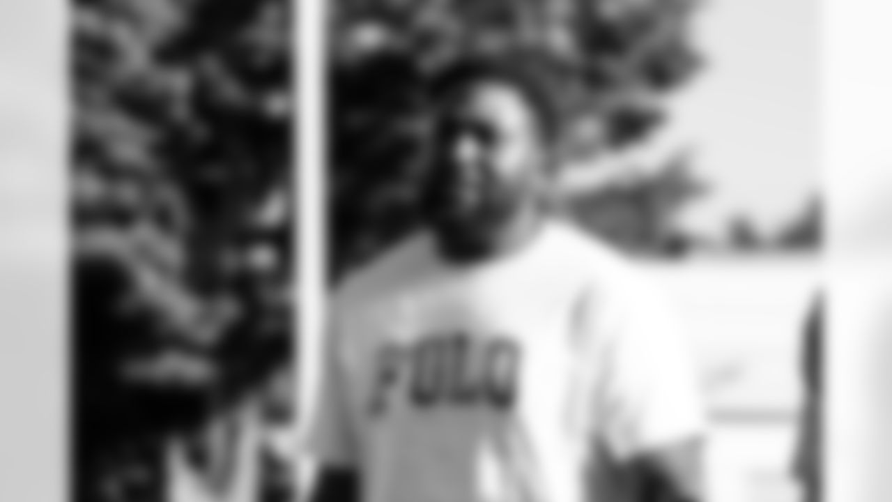 Offensive tackle Roy Mbaeteka (61) reports for Training Camp at CrossCountry Mortgage Campus on July 22, 2025.