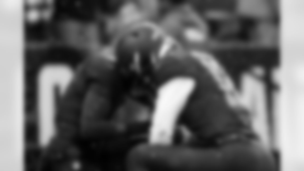 Wide receiver Jerry Jeudy (3) and Quarterback Shedeur Sanders (12) during a NFL football game between the Tennessee Titans and Cleveland Browns on December 7, 2025 at Huntington Bank Field. The Browns lost 29-31.