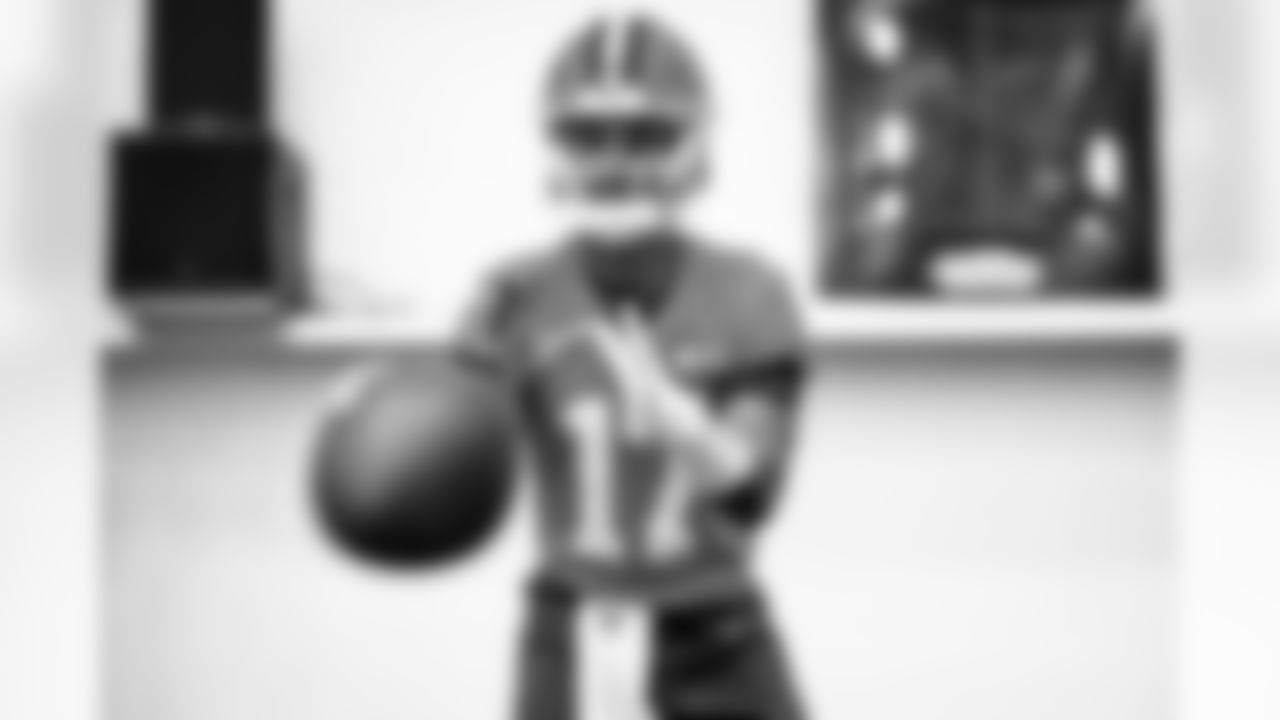 Quarterback Dorian Thompson-Robinson (17) during practice at CrossCountry Mortgage Campus on December 5, 2024.