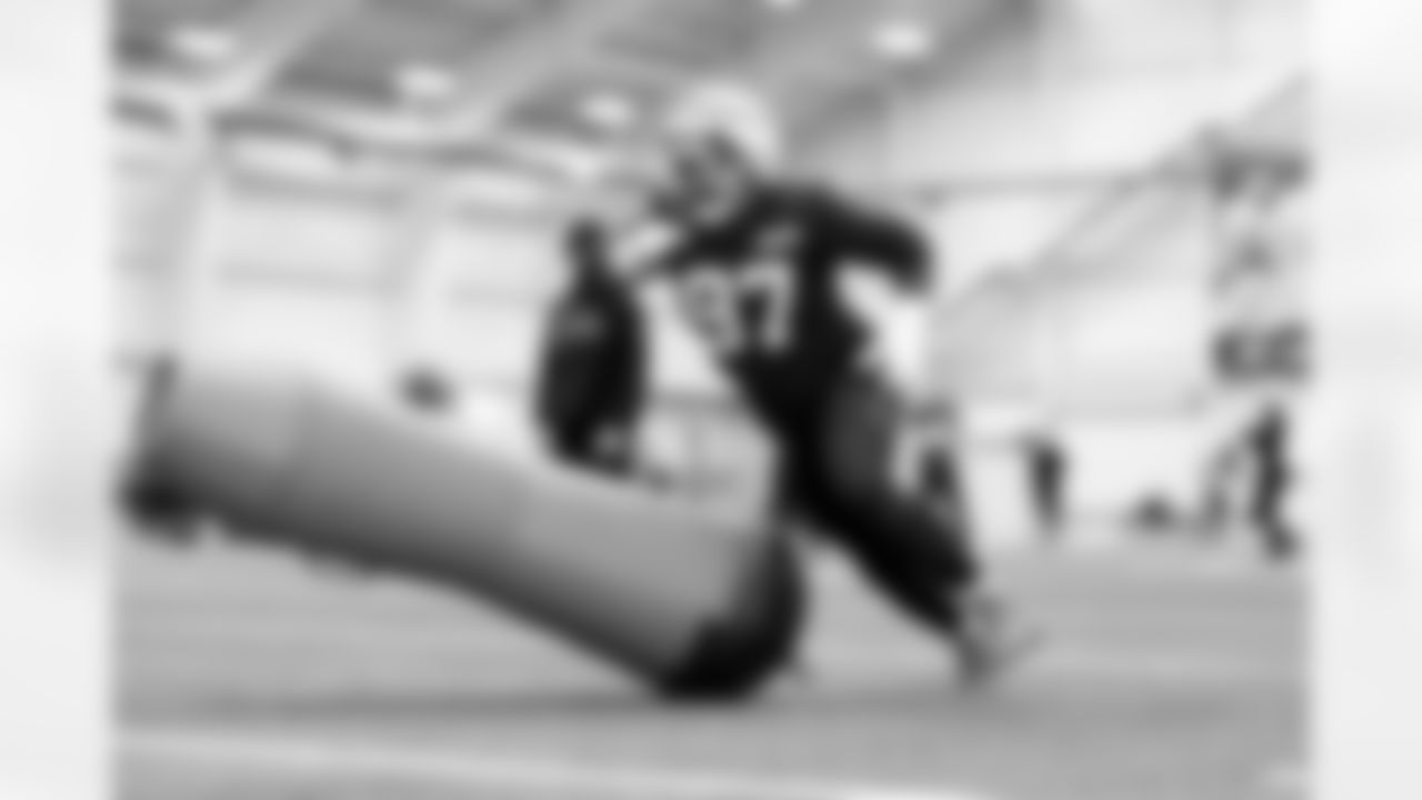 Defensive tackle Maurice Hurst II (97) during practice at CrossCountry Mortgage Campus on December 11, 2025.