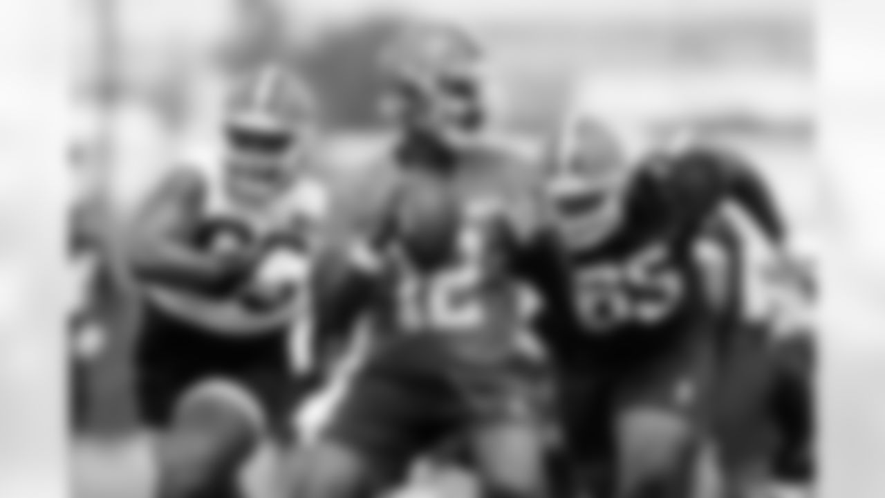 Quarterback Shedeur Sanders (12) during the third day of mandatory minicamp at CrossCountry Mortgage Campus on June 12, 2025.