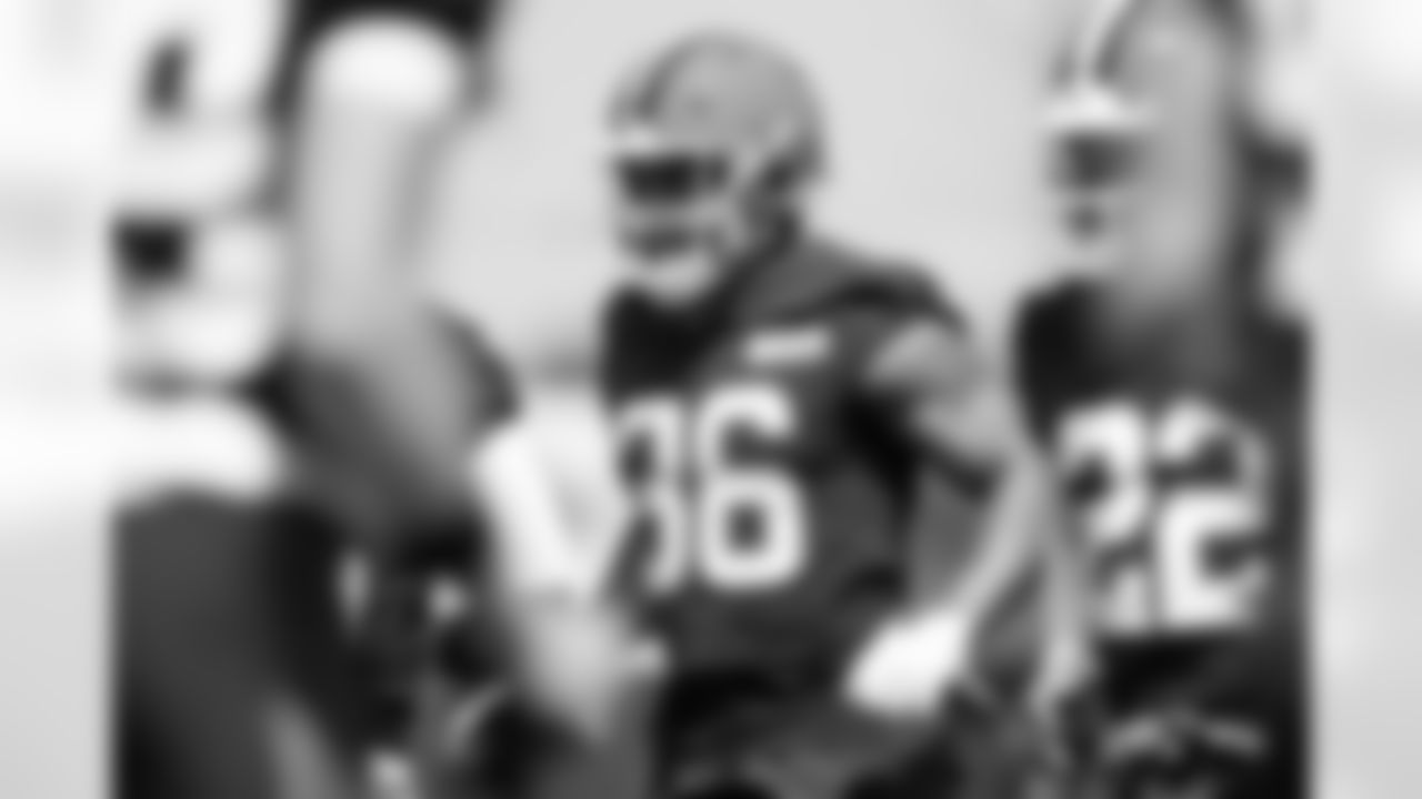 Fullback Troy Hairston (36) during the second day of mandatory minicamp at CrossCountry Mortgage Campus on June 11, 2025.