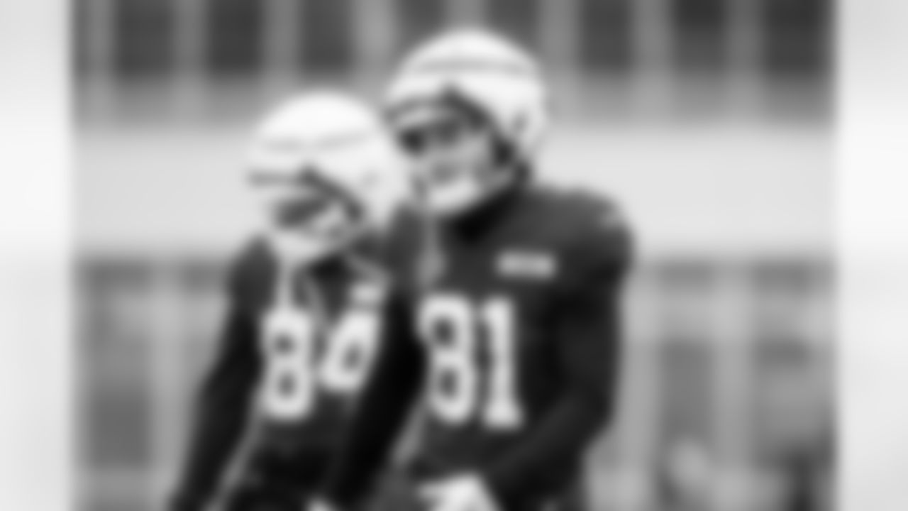 Wide receiver Luke Floriea (81) during practice at CrossCountry Mortgage Campus on November 26, 2025.