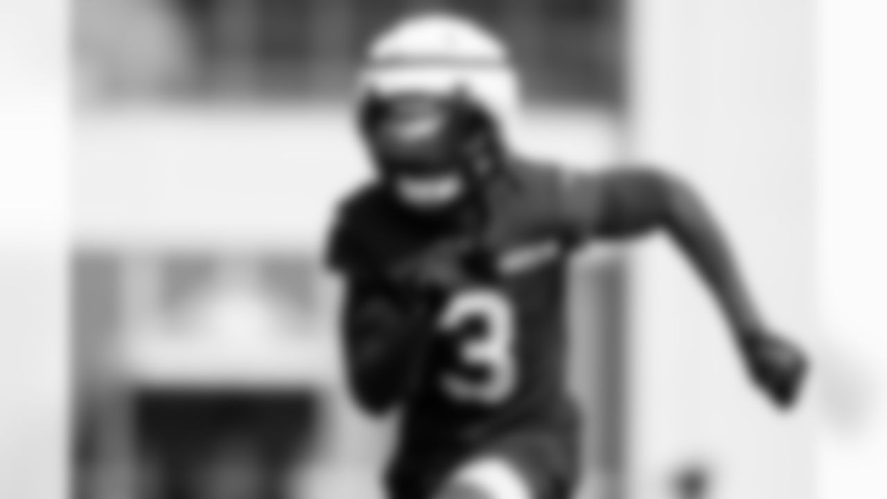 Wide receiver Jerry Jeudy (3) during practice at CrossCountry Mortgage Campus on September 19, 2025.