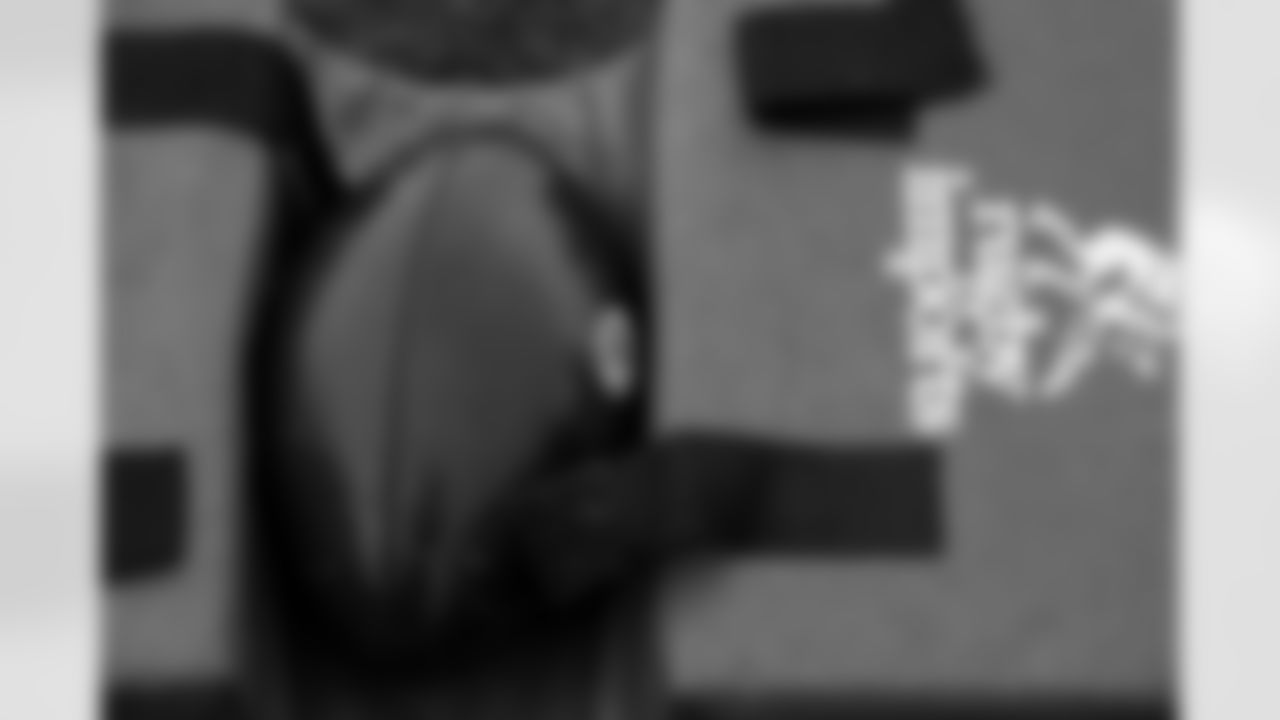 A ball during Day 17 of Training Camp at CrossCountry Mortgage Campus on August 21, 2025.