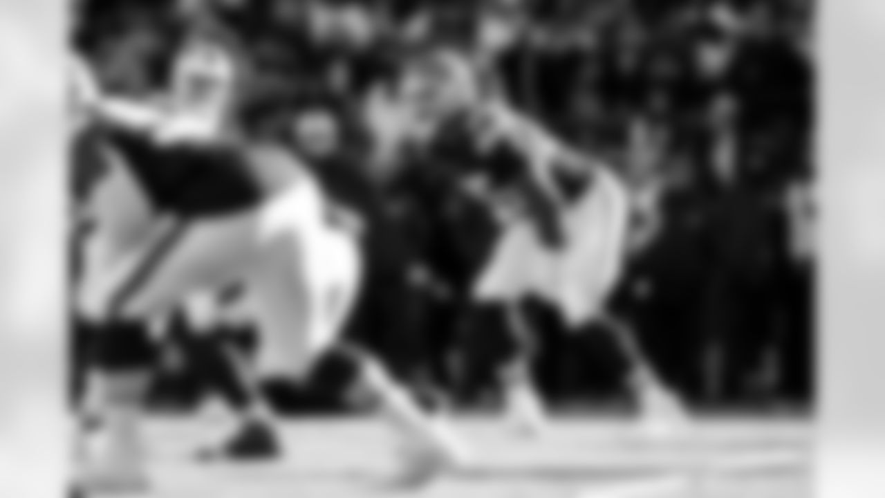 Defensive end Myles Garrett (95) during a NFL football game between the Buffalo Bills and Cleveland Browns on December 21, 2025 at Huntington Bank Field.