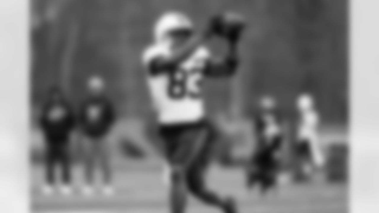 Wide receiver Malachi Corley (83) during practice at CrossCountry Mortgage Campus on November 19, 2025.