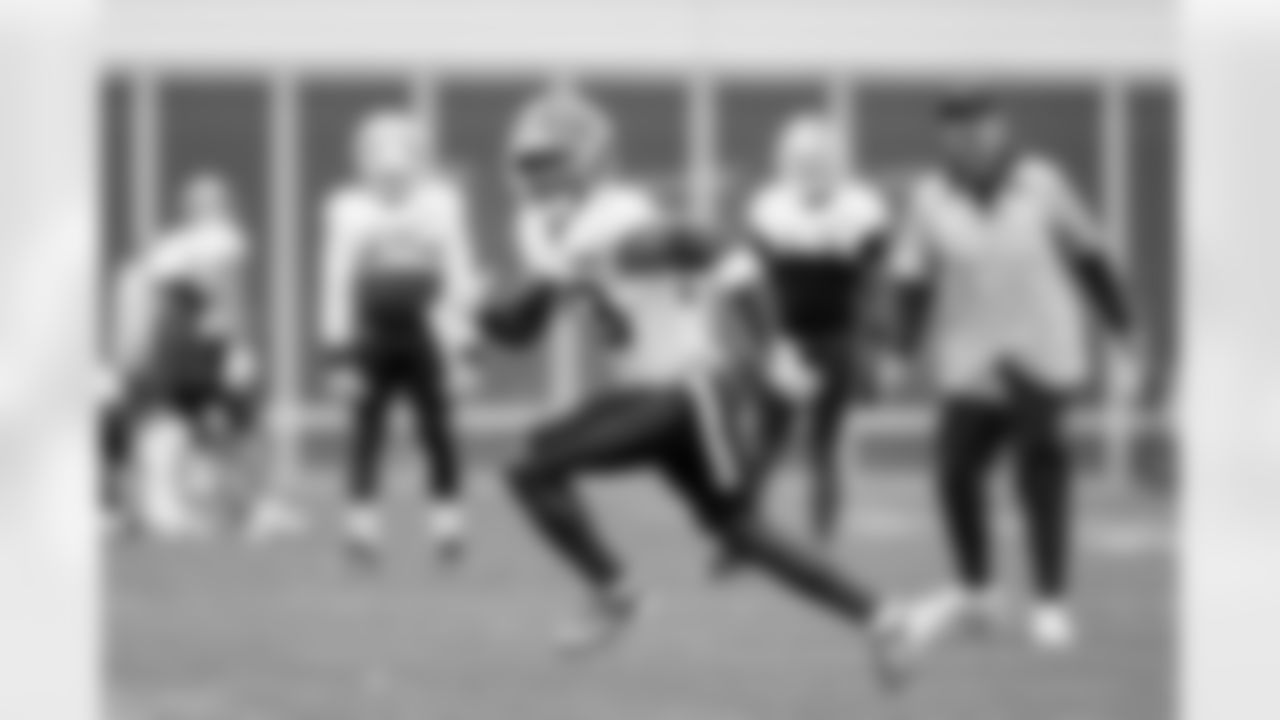 Wide receiver Malachi Corley (83) during practice at CrossCountry Mortgage Campus on November 5, 2025.