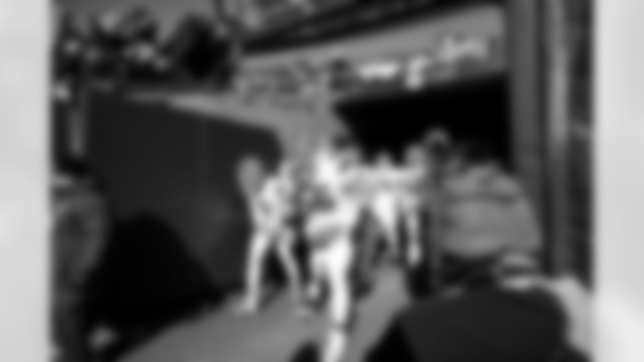 Wide receiver Jerry Jeudy (3) and Center Luke Wypler (56) before a NFL football game between the Cleveland Browns and Chicago Bears on December 14, 2025 at Soldier Field.