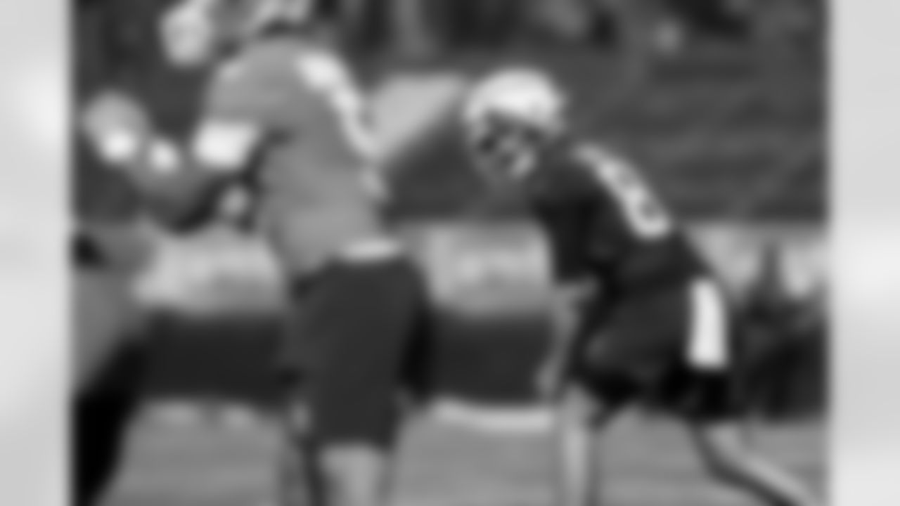 Tight end Sal Cannella (87) during Day I of Training Camp at CrossCountry Mortgage Campus on July 23, 2025.