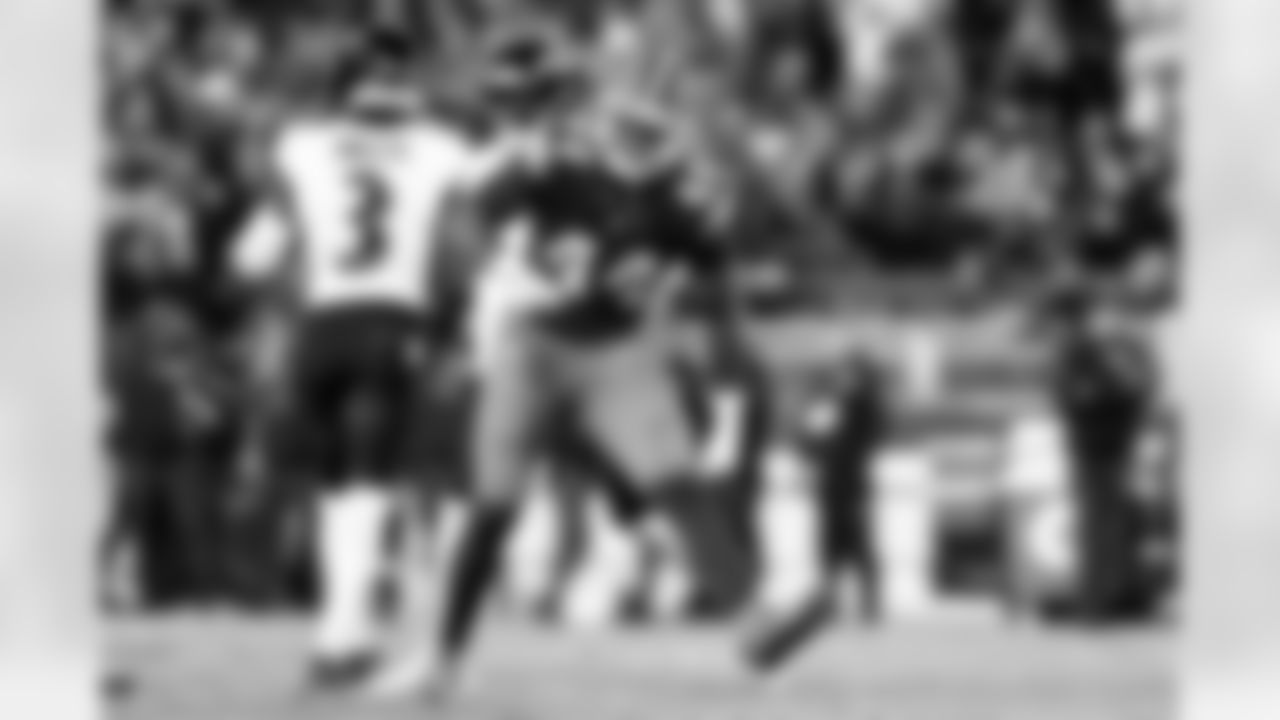 Tight end Harold Fannin Jr. (44) during a NFL football game between the Baltimore Ravens and Cleveland Browns on November 16, 2025 at Huntington Bank Field. The Browns lost 16-23.