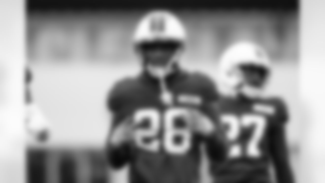 Cornerback Myles Harden (26) during practice at CrossCountry Mortgage Campus on November 19, 2025.