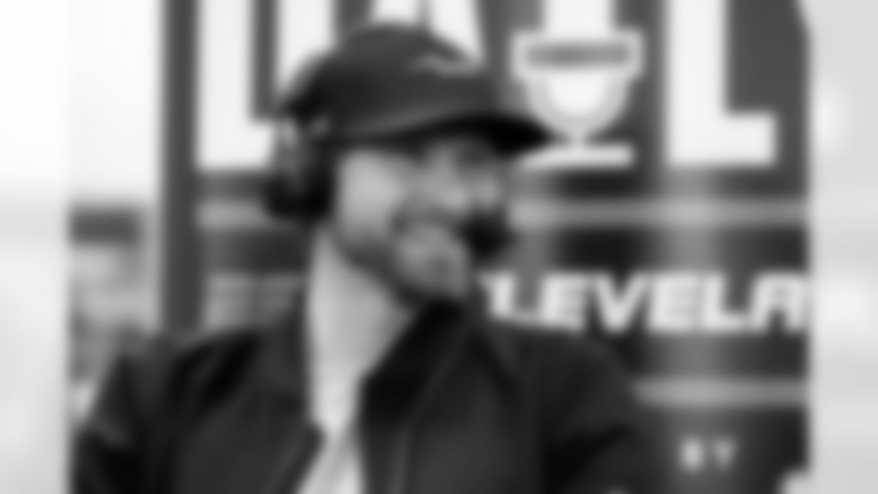 Pro Football Focus Lead Draft Analyst Trevor Sikkema on Cleveland Browns Daily on location at the 2026 NFL Combine on February 24, 2026 in Indianapolis, Indiana.