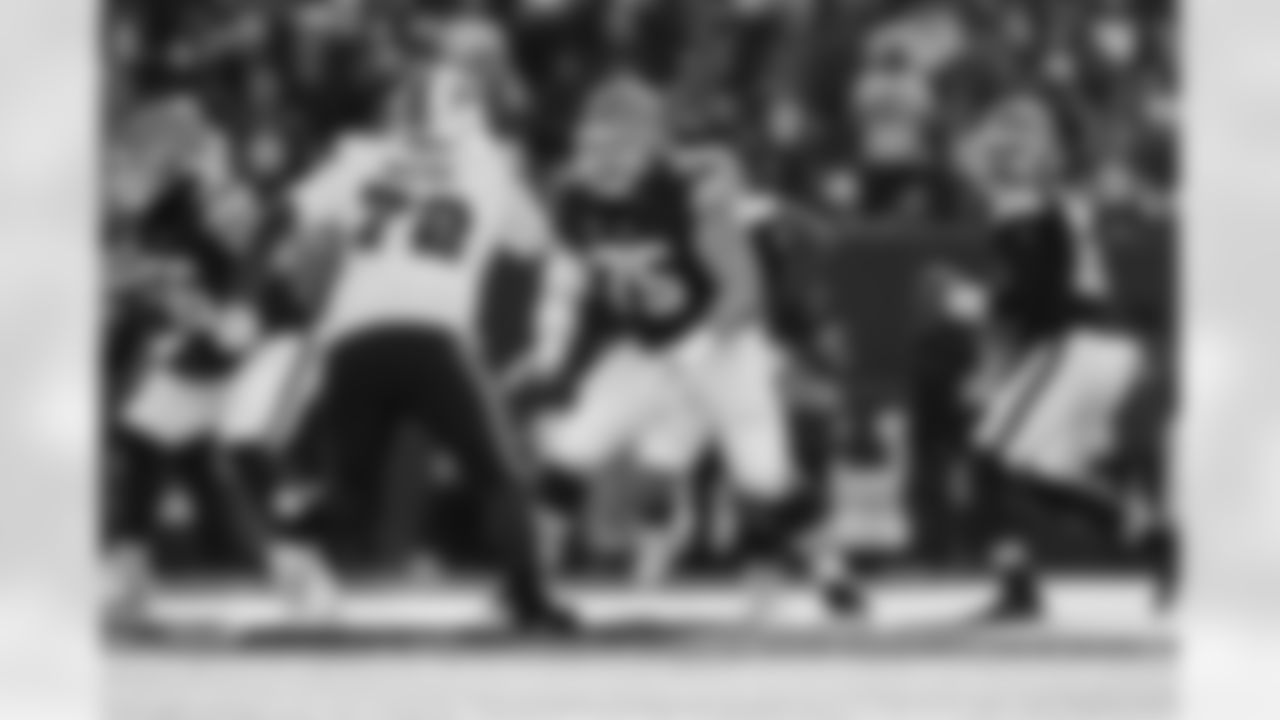 Offensive guard Joel Bitonio (75) during a NFL football game between the Buffalo Bills and Cleveland Browns on December 21, 2025 at Huntington Bank Field.