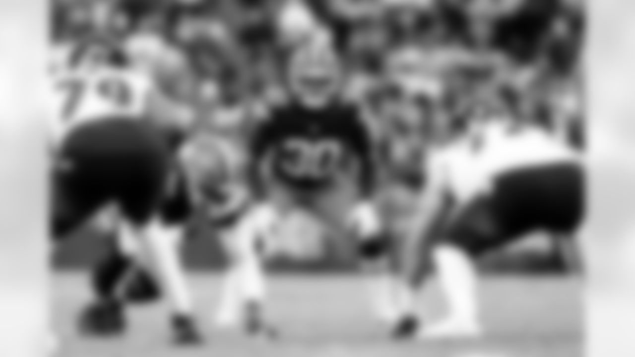 Linebacker Devin Bush (30) during a NFL football game between the Baltimore Ravens and Cleveland Browns on November 16, 2025 at Huntington Bank Field. The Browns lost 16-23.