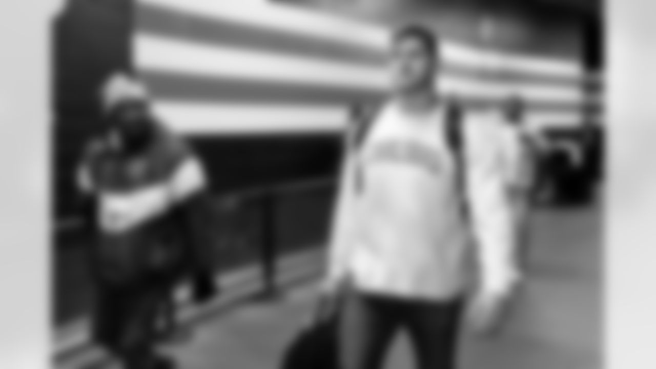 Defensive end Cameron Thomas (99) before a NFL football game between the Baltimore Ravens and Cleveland Browns on November 16, 2025 at Huntington Bank Field.