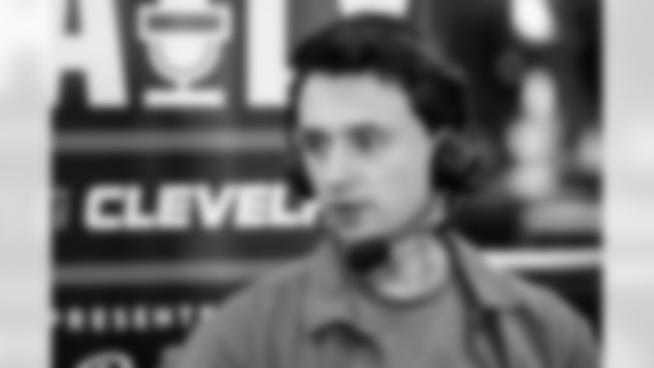 ESPN NFL Writer and Analyst Ben Solak on Cleveland Browns Daily on location at the 2026 NFL Combine on February 25, 2026 in Indianapolis, Indiana.