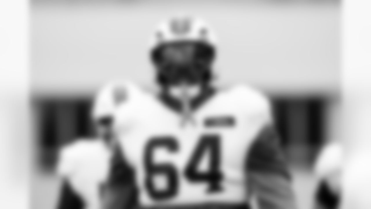 Offensive tackle Thayer Munford Jr. (64) during practice at CrossCountry Mortgage Campus on November 19, 2025.