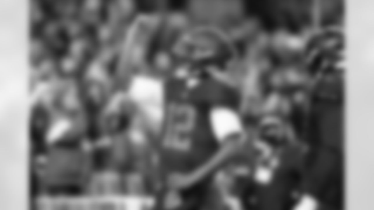 Quarterback Shedeur Sanders (12) during a NFL football game between the Tennessee Titans and Cleveland Browns on December 7, 2025 at Huntington Bank Field. The Browns lost 29-31.