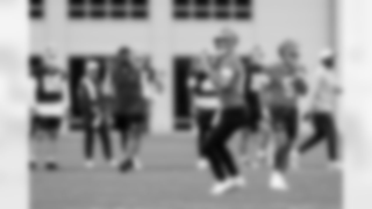 Quarterback Joe Flacco (15) during the first day of OTAs at CrossCountry Mortgage Campus on May 27, 2025.