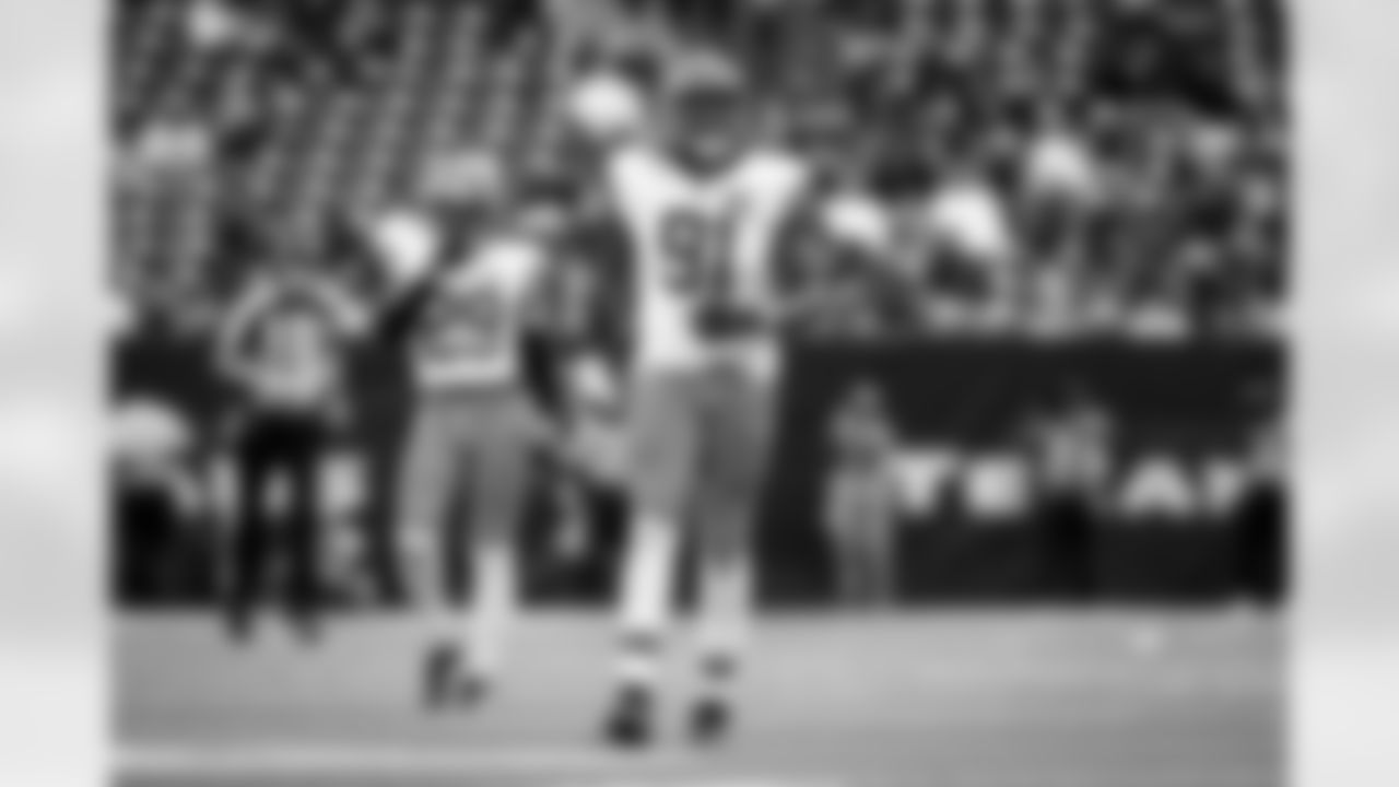 Defensive end Alex Wright (91) during a NFL football game between the Cleveland Browns and Houston Texans on December 24, 2023 at NRG Stadium.