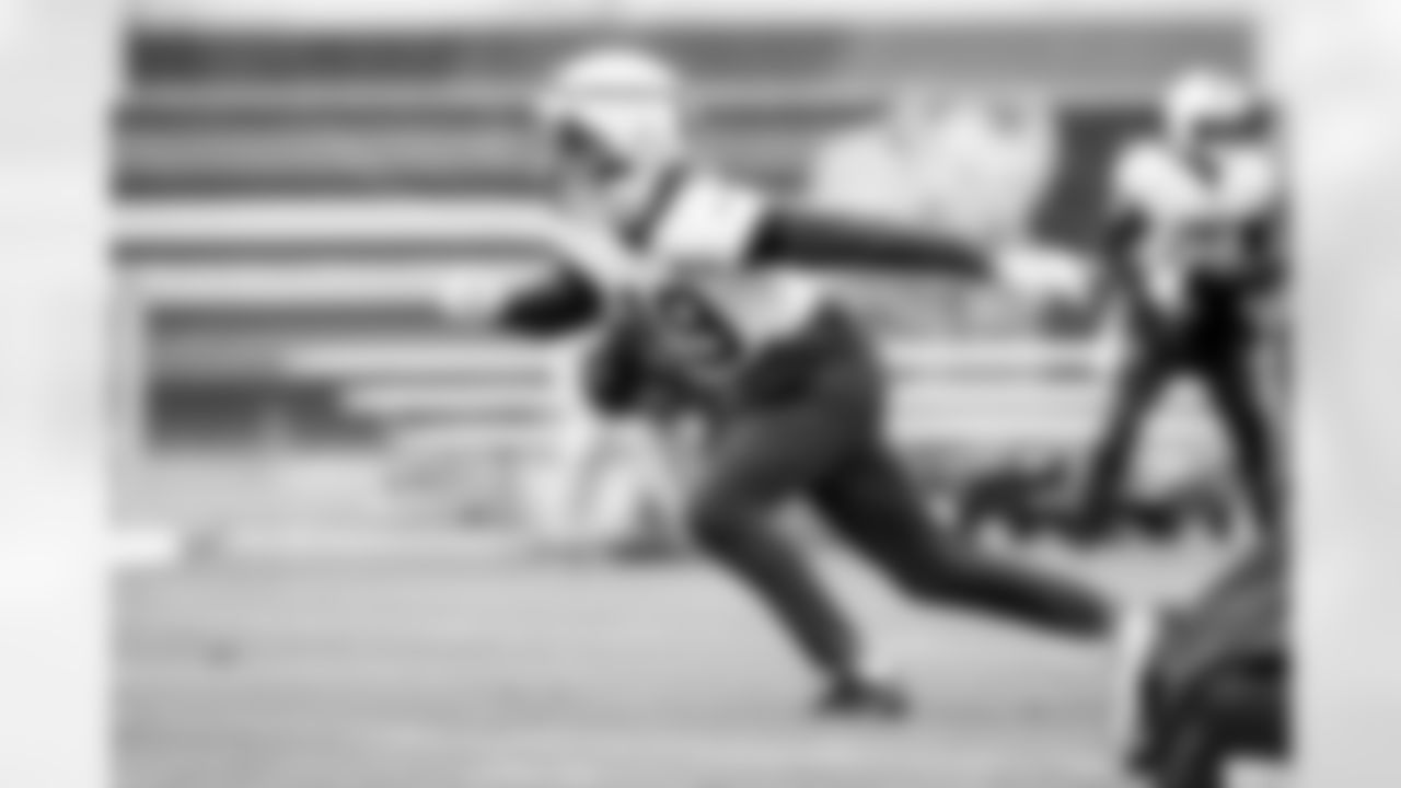 Wide receiver Cedric Tillman (19) during practice at CrossCountry Mortgage Campus on December 11, 2024.