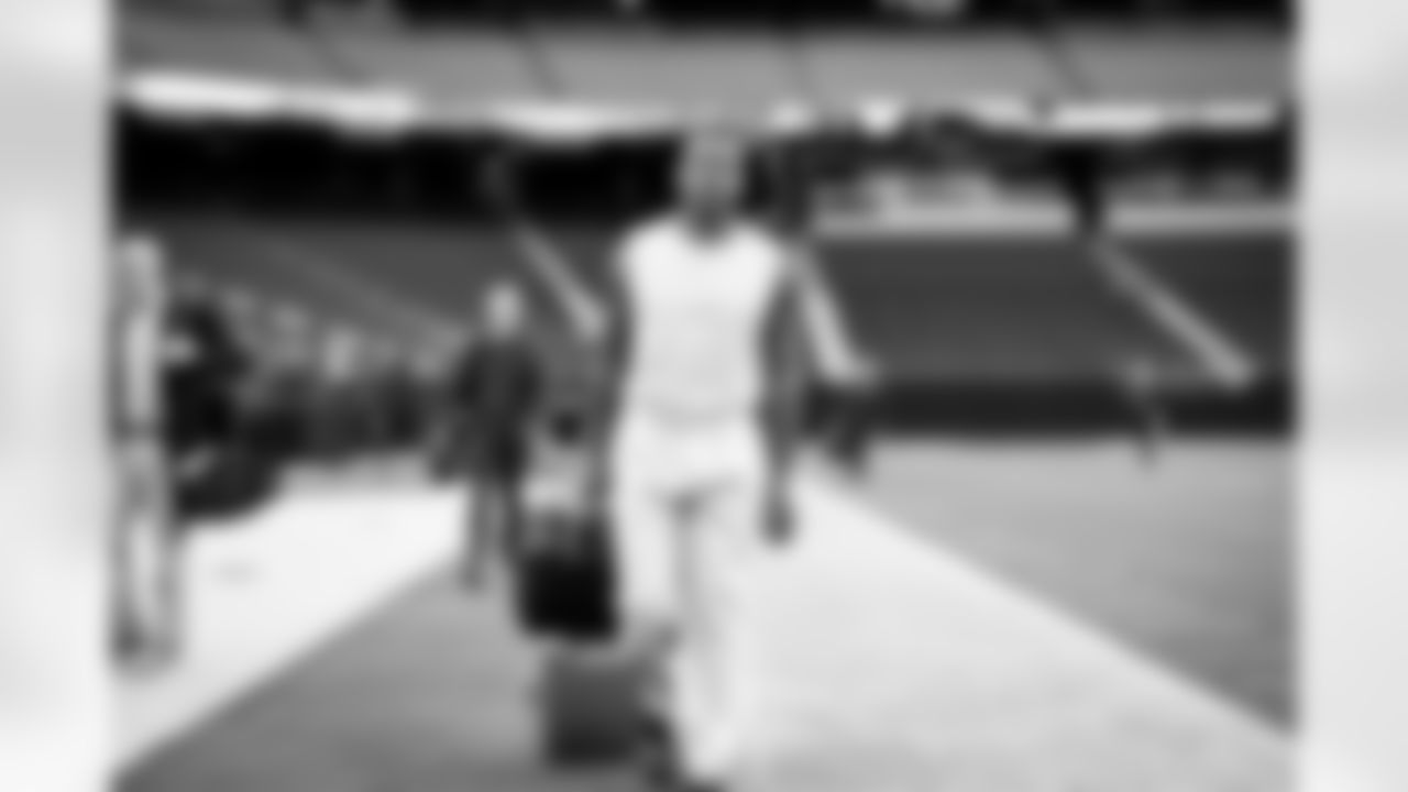Safety Rodney McLeod Jr. (12) before a NFL football game between the Cleveland Browns and Las Vegas Raiders on September 29, 2024 at Allegiant Stadium.
