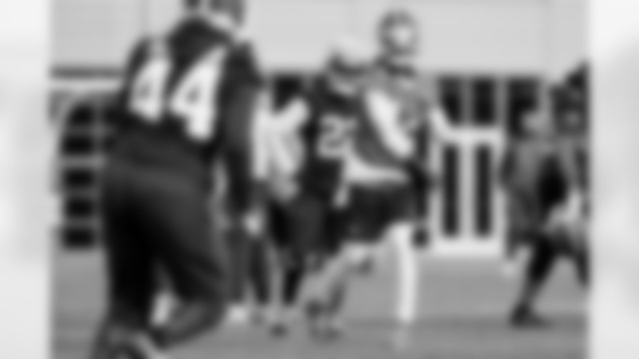 Quarterback Shedeur Sanders (12) during practice at CrossCountry Mortgage Campus on December 24, 2025.