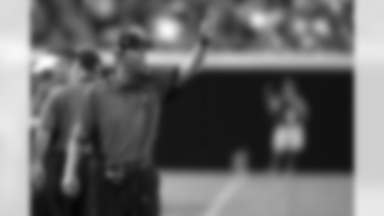 Jacksonville Jaguars  wide recievers coach Todd Monken calls a play during an NFL preseason football game against the Jacksonville Jaguars in Jacksonville, Fla., Thursday, Sept. 3, 2009.(AP Photo/Phil Coale)