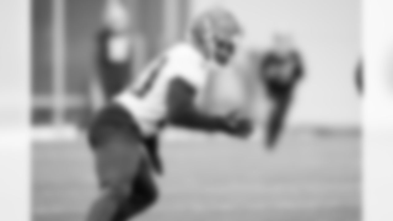 Defensive back D'Angelo Ross (20) during practice at CrossCountry Mortgage Campus on December 17, 2025.