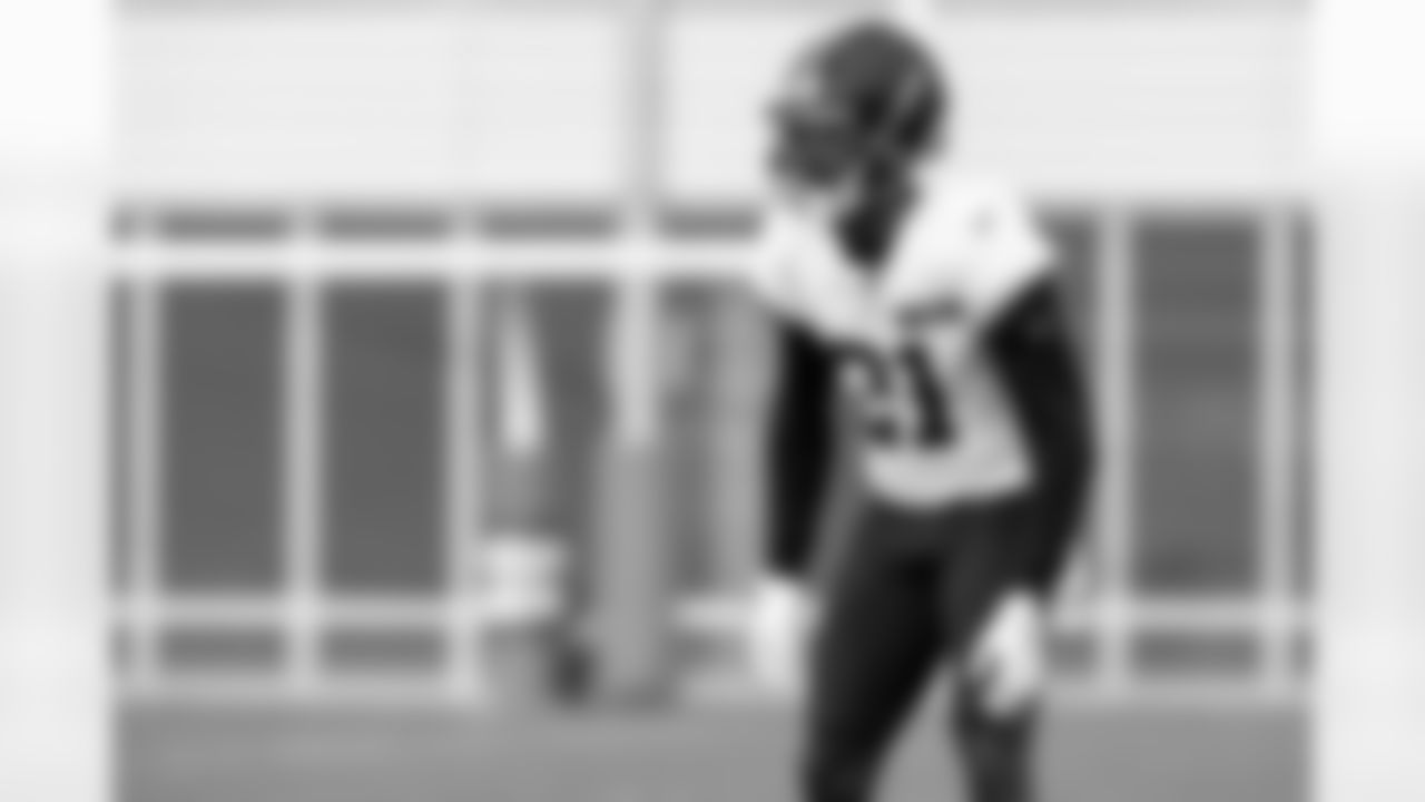 Cornerback Denzel Ward (21) during practice at CrossCountry Mortgage Campus on October 15, 2025.