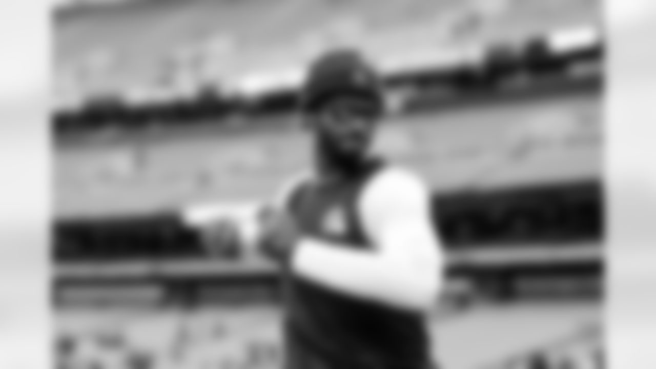 Quarterback Shedeur Sanders (12) before a NFL football game between the Baltimore Ravens and Cleveland Browns on November 16, 2025 at Huntington Bank Field.