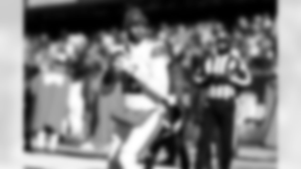 Quarterback Shedeur Sanders (12) before a NFL football game between the Cleveland Browns and Chicago Bears on December 14, 2025 at Soldier Field.