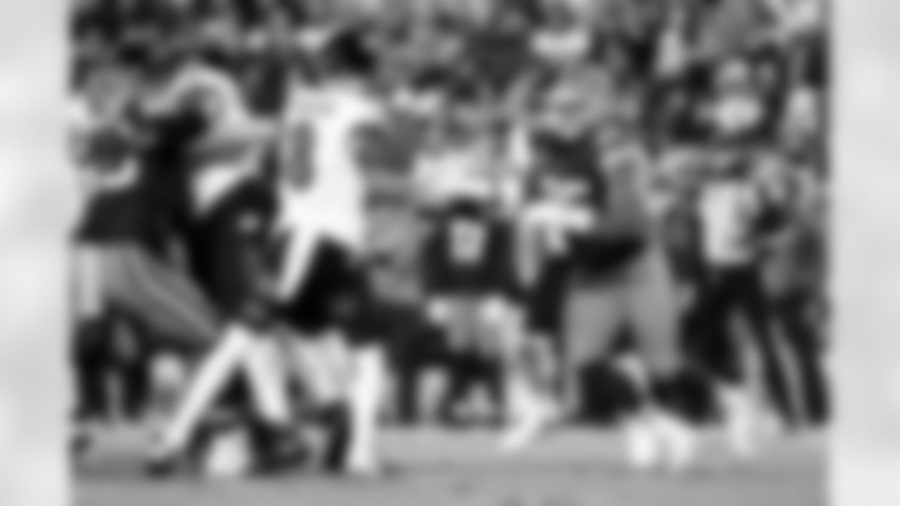 Defensive end Myles Garrett (95) during a NFL football game between the Baltimore Ravens and Cleveland Browns on November 16, 2025 at Huntington Bank Field.