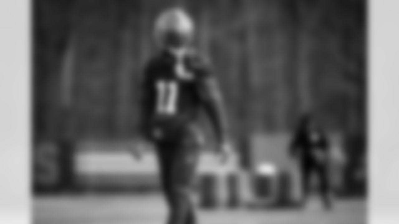 Wide receiver James Proche II (11) during practice at CrossCountry Mortgage Campus on December 14, 2023.